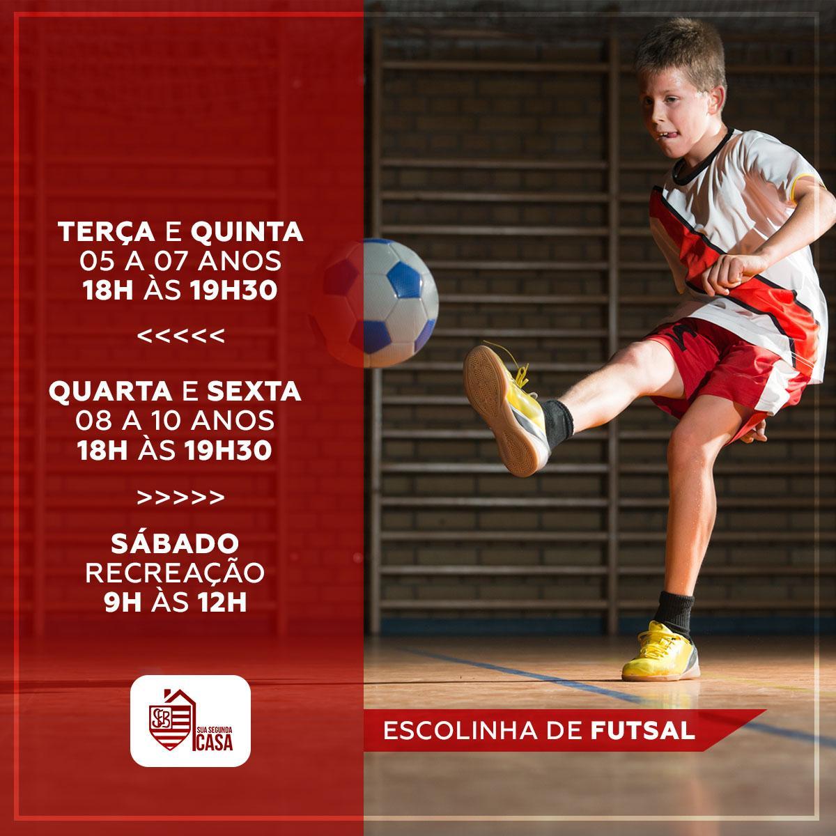 Abertas as inscrições para Escolinha de Futsal